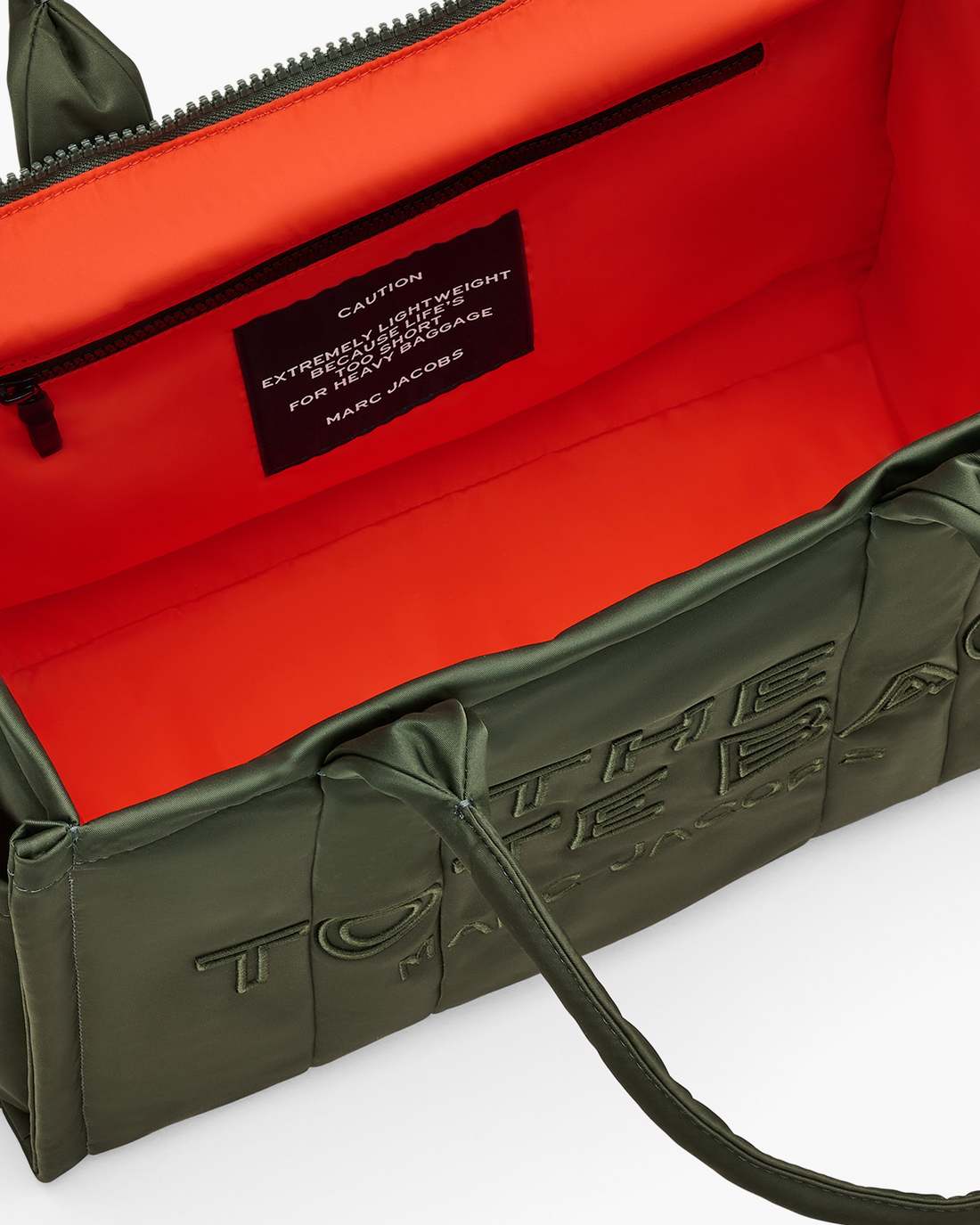 Marc Jacobs Premium | The Puffy Nylon Large Tote Bag Army Green