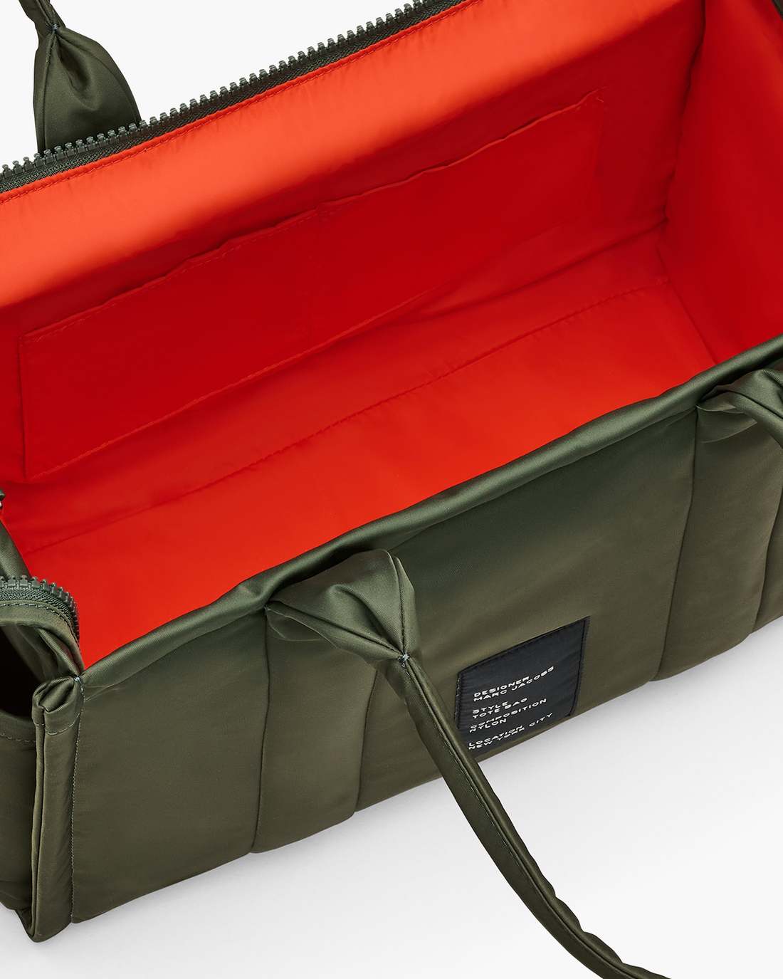 Marc Jacobs Premium | The Puffy Nylon Large Tote Bag Army Green