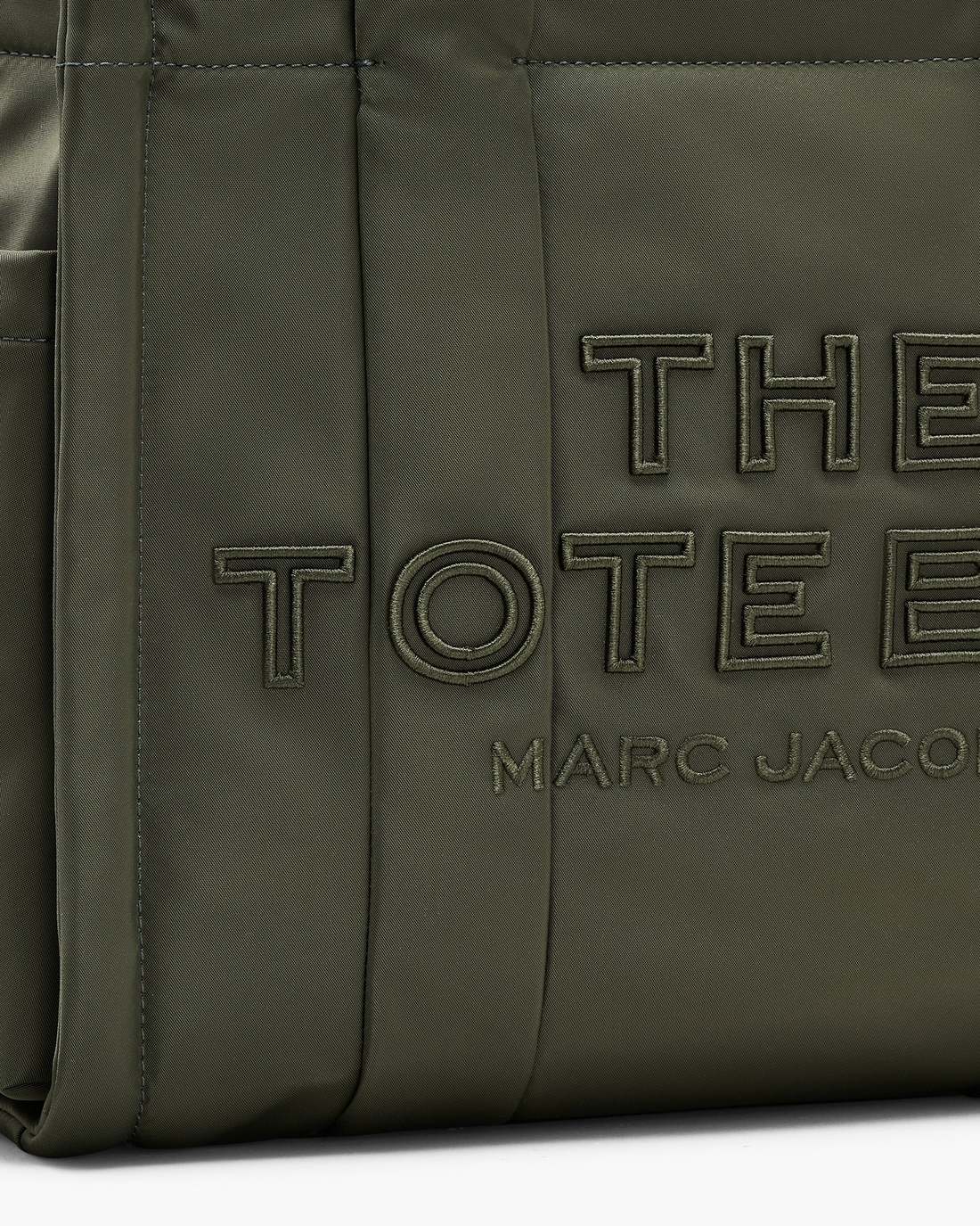 Marc Jacobs Classic | The Puffy Nylon Medium Tote Bag Army Green
