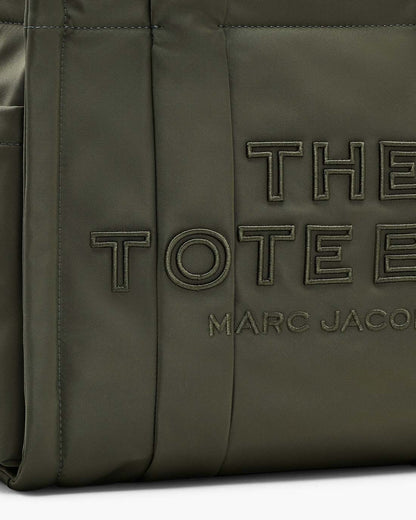 Marc Jacobs Classic | The Puffy Nylon Medium Tote Bag Army Green