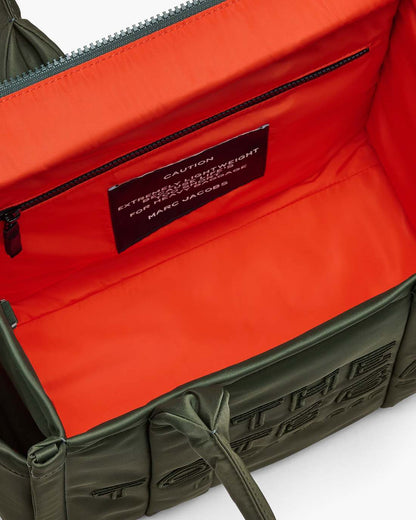 Marc Jacobs Classic | The Puffy Nylon Medium Tote Bag Army Green