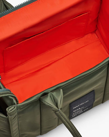 Marc Jacobs Classic | The Puffy Nylon Medium Tote Bag Army Green