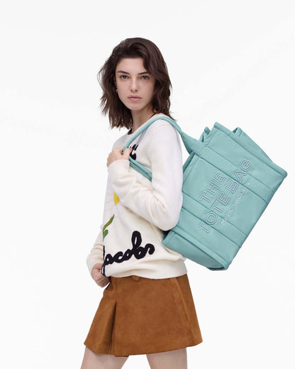 Marc Jacobs New | The Puffy Nylon Large Tote Bag Sky Blue