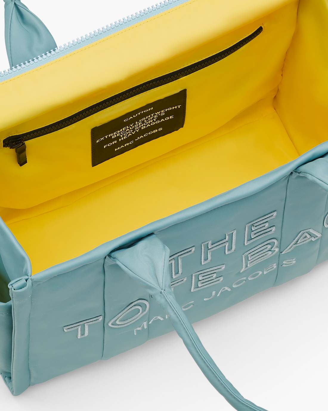 Marc Jacobs New | The Puffy Nylon Large Tote Bag Sky Blue