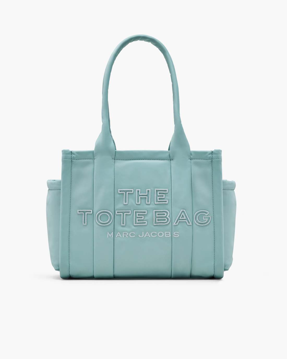 Marc Jacobs Sale | The Puffy Nylon Medium Tote Bag Sky Blue