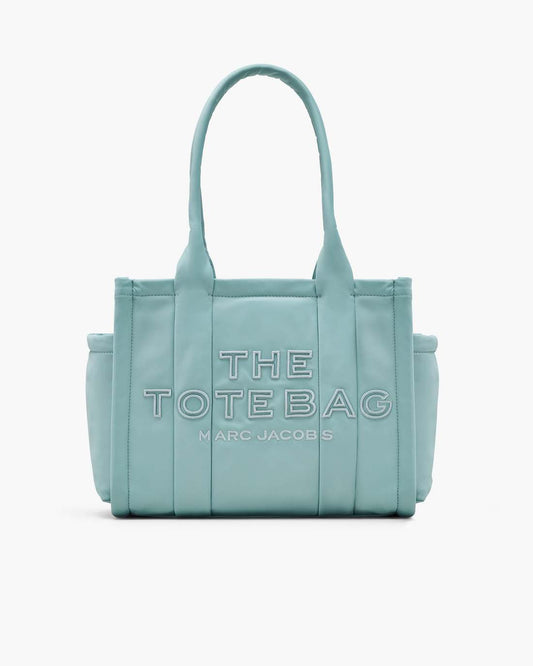 Marc Jacobs Sale | The Puffy Nylon Medium Tote Bag Sky Blue