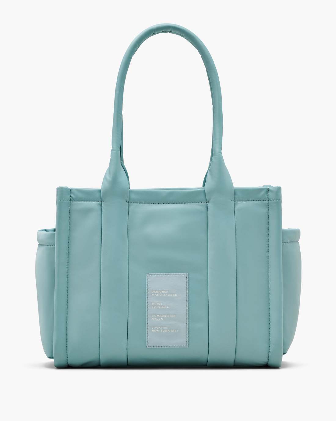 Marc Jacobs Sale | The Puffy Nylon Medium Tote Bag Sky Blue