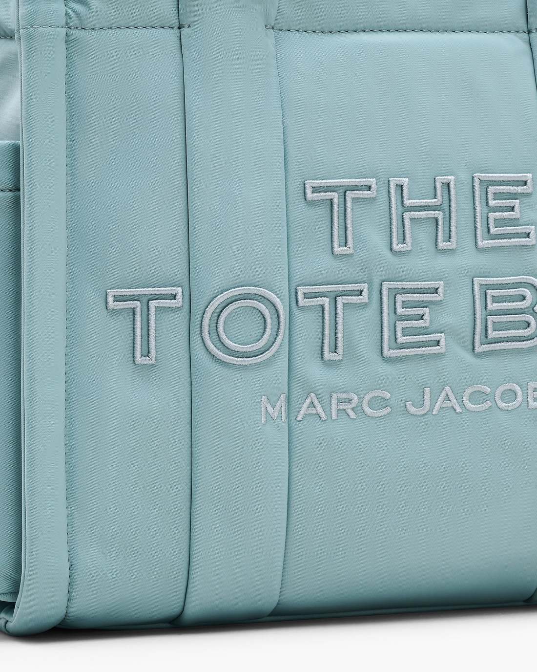 Marc Jacobs Sale | The Puffy Nylon Medium Tote Bag Sky Blue