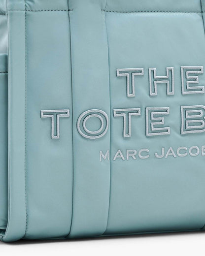 Marc Jacobs Sale | The Puffy Nylon Medium Tote Bag Sky Blue