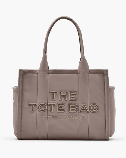 Marc Jacobs Best Price | The Puffy Nylon Large Tote Bag Cement