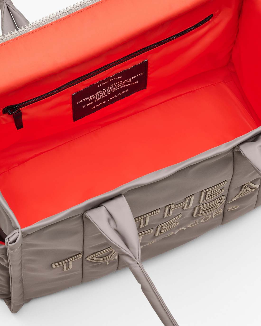 Marc Jacobs Best Price | The Puffy Nylon Large Tote Bag Cement