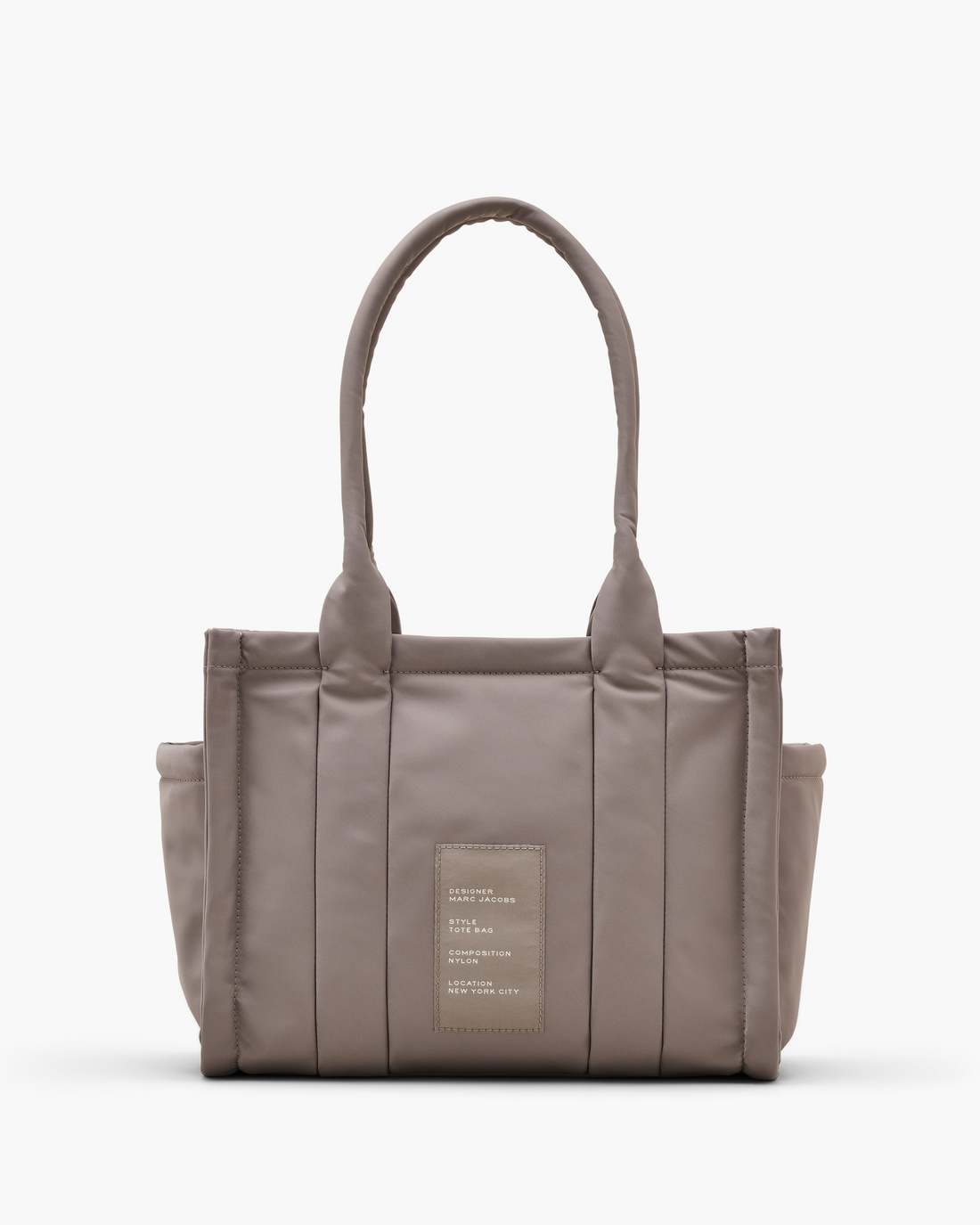 Marc Jacobs Trusted | The Puffy Nylon Medium Tote Bag Cement