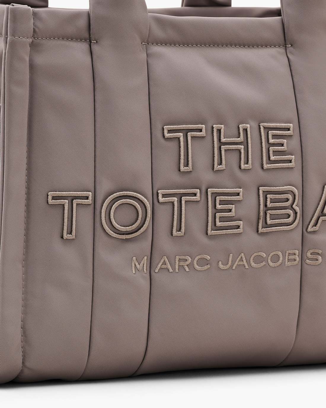 Marc Jacobs Trusted | The Puffy Nylon Medium Tote Bag Cement