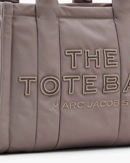 Marc Jacobs Trusted | The Puffy Nylon Medium Tote Bag Cement