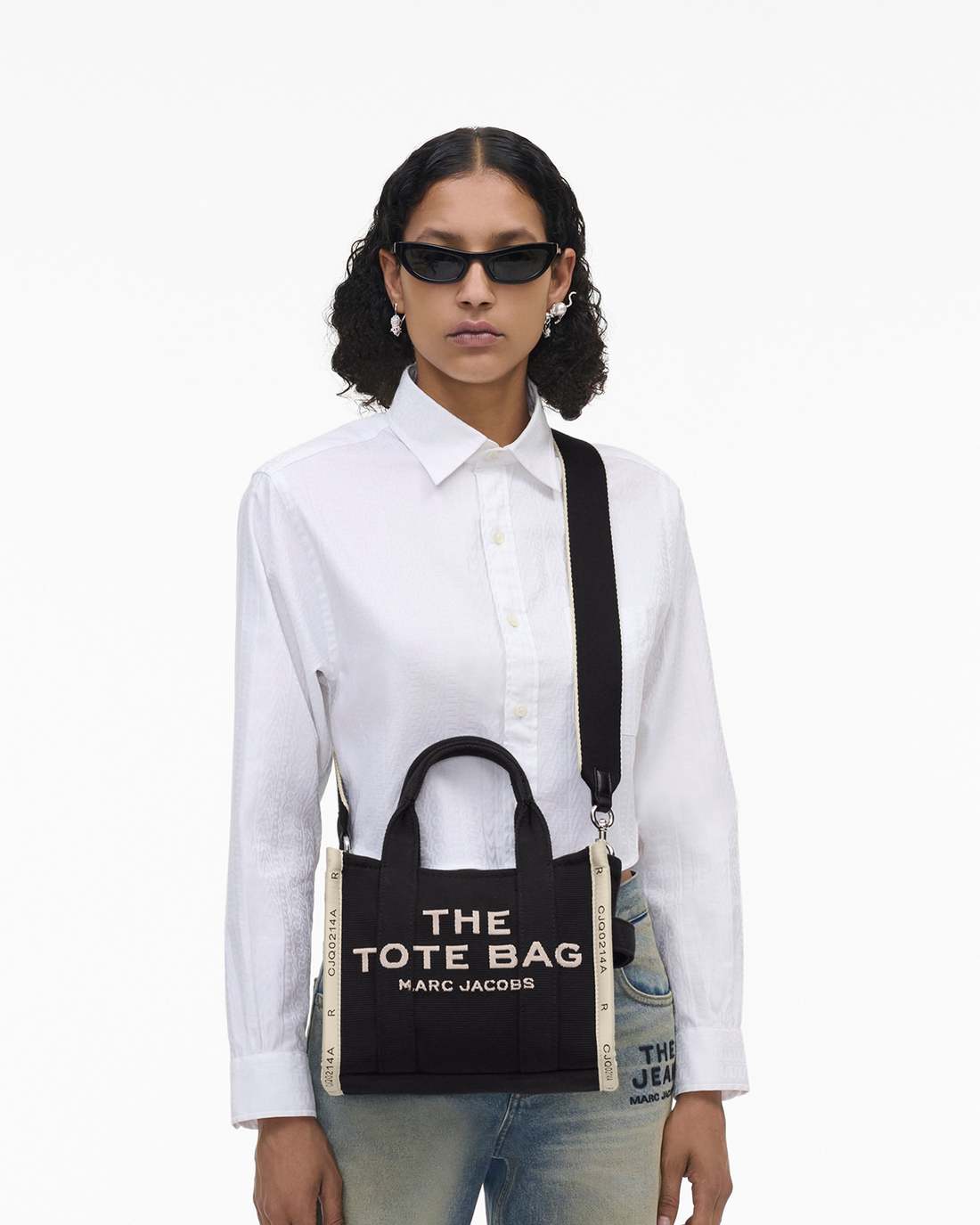 Marc Jacobs Customer Favorite | The Jacquard Small Tote Bag Black
