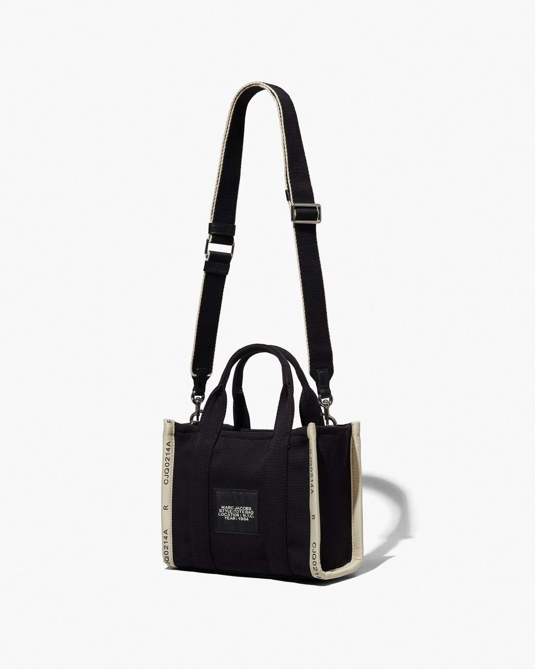 Marc Jacobs Customer Favorite | The Jacquard Small Tote Bag Black
