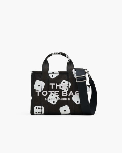 Marc Jacobs Exclusive | Derrick Adams X Marc Jacobs Canvas Small Tote Bag Black/White