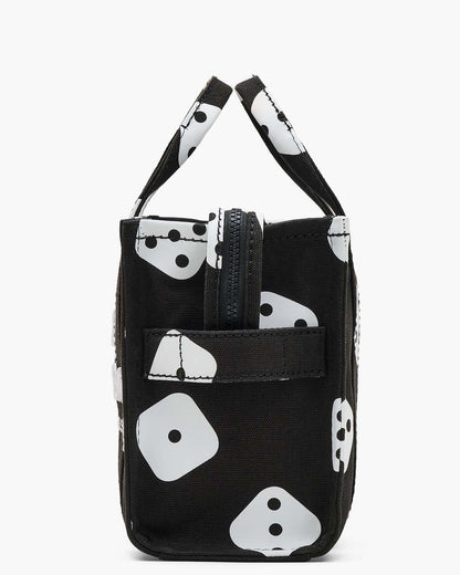 Marc Jacobs Exclusive | Derrick Adams X Marc Jacobs Canvas Small Tote Bag Black/White