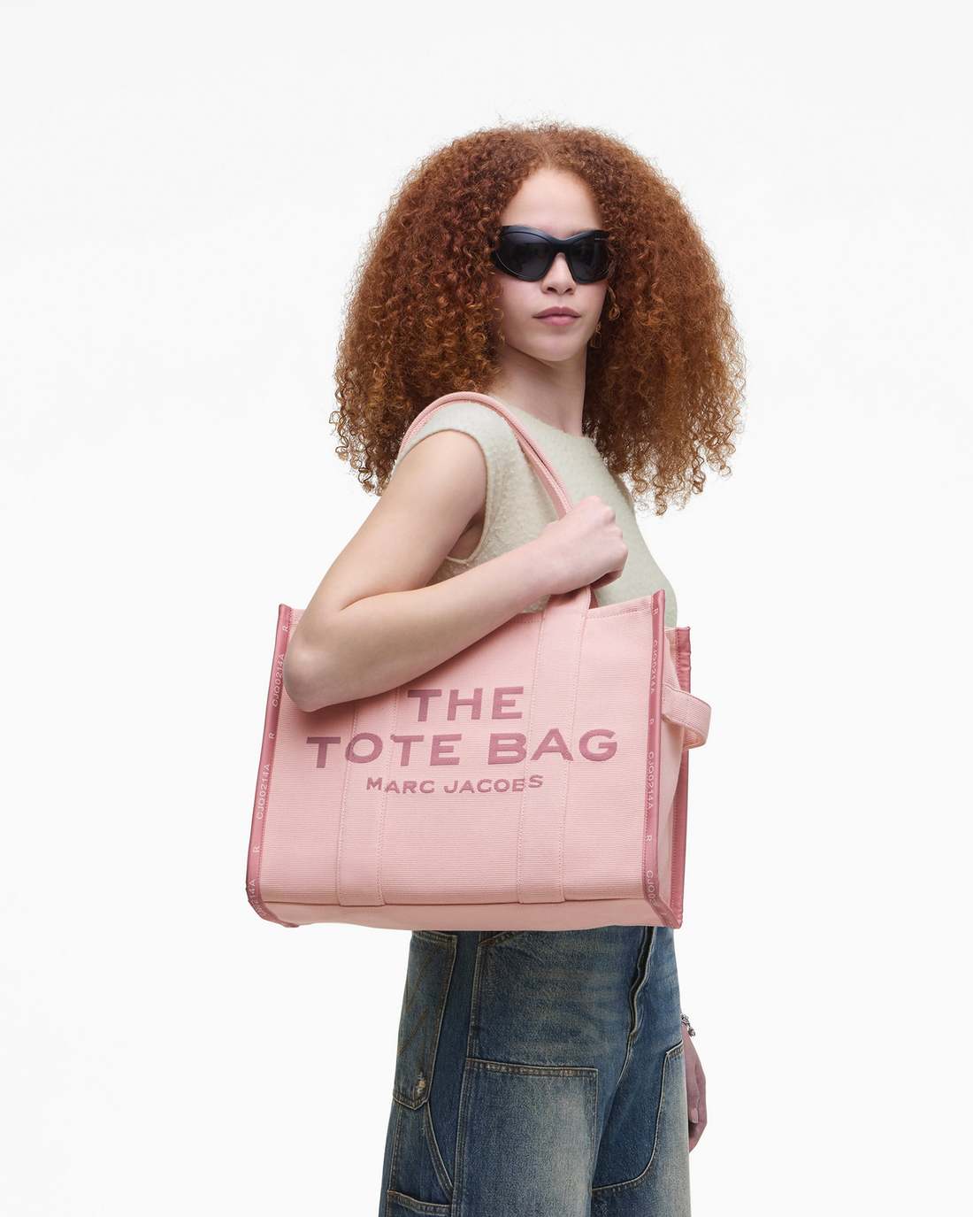 Marc Jacobs Top Pick | The Jacquard Large Tote Bag Rose
