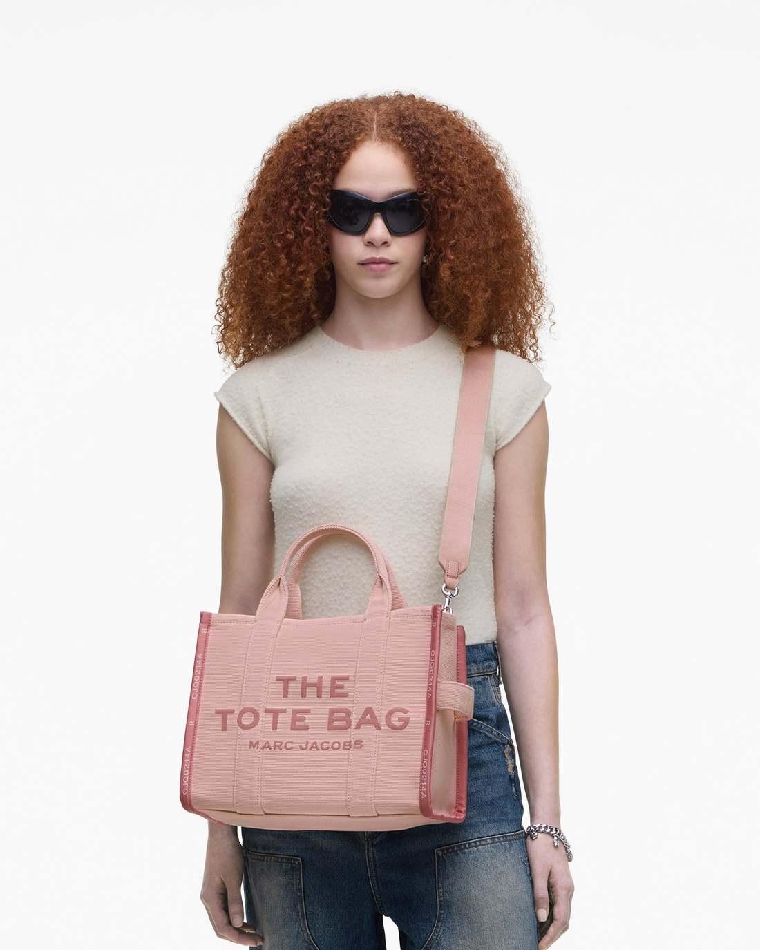 Marc Jacobs Value | The Jacquard Medium Tote Bag Rose