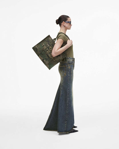 Marc Jacobs Classic | The Camo Jacquard Large Tote Bag Camo Multi
