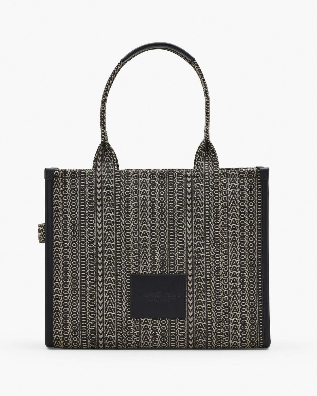 Marc Jacobs Signature | The Monogram Jacquard Large Tote Bag Beige Multi
