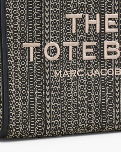 Marc Jacobs Signature | The Monogram Jacquard Large Tote Bag Beige Multi