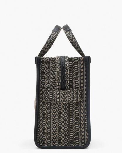 Marc Jacobs Smart Buy | The Monogram Jacquard Medium Tote Bag Beige Multi