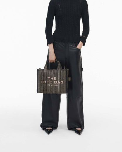 Marc Jacobs Smart Buy | The Monogram Jacquard Medium Tote Bag Beige Multi