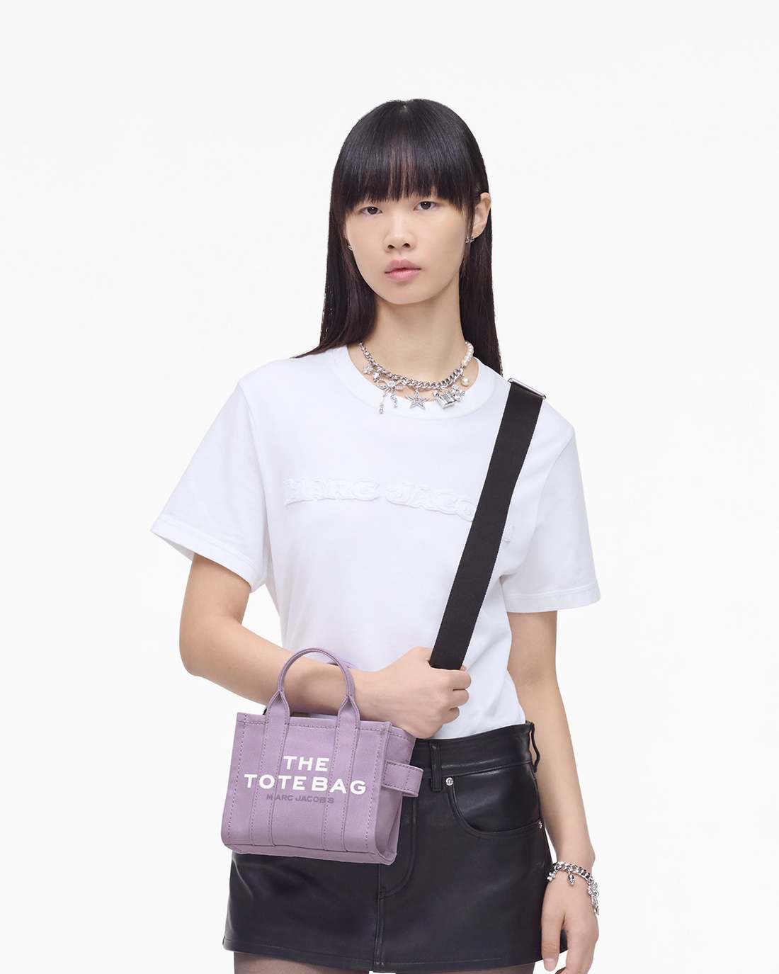 Marc Jacobs Top Pick | The Canvas Crossbody Tote Bag Lilac