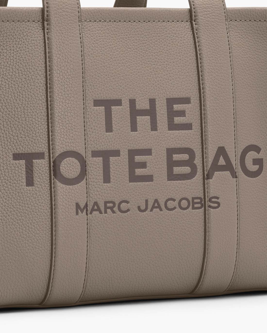 Marc Jacobs Recommended | The Leather Medium Tote Bag Cement