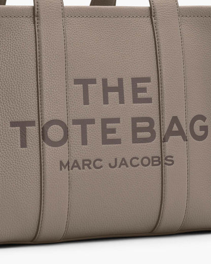 Marc Jacobs Recommended | The Leather Medium Tote Bag Cement