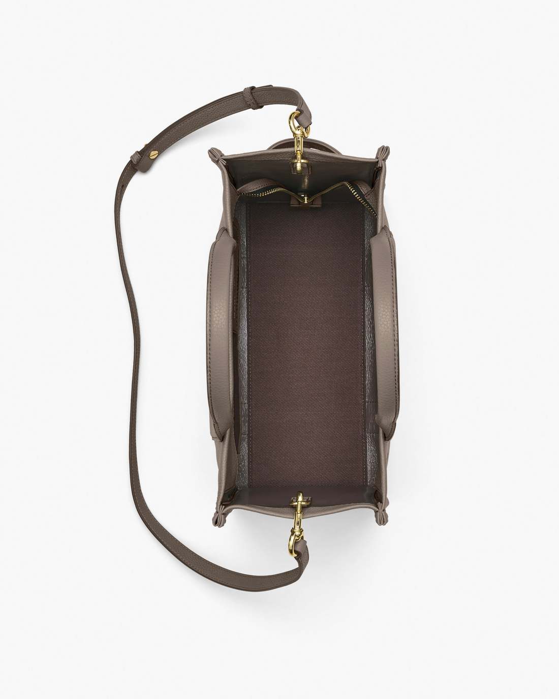 Marc Jacobs Recommended | The Leather Medium Tote Bag Cement