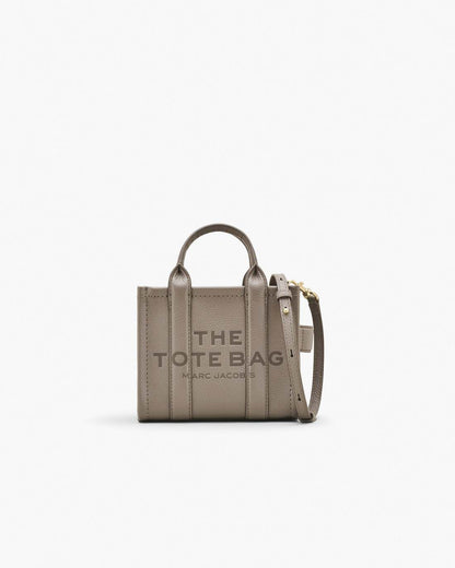 Marc Jacobs Special Offer | The Leather Crossbody Tote Bag Cement