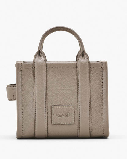 Marc Jacobs Special Offer | The Leather Crossbody Tote Bag Cement