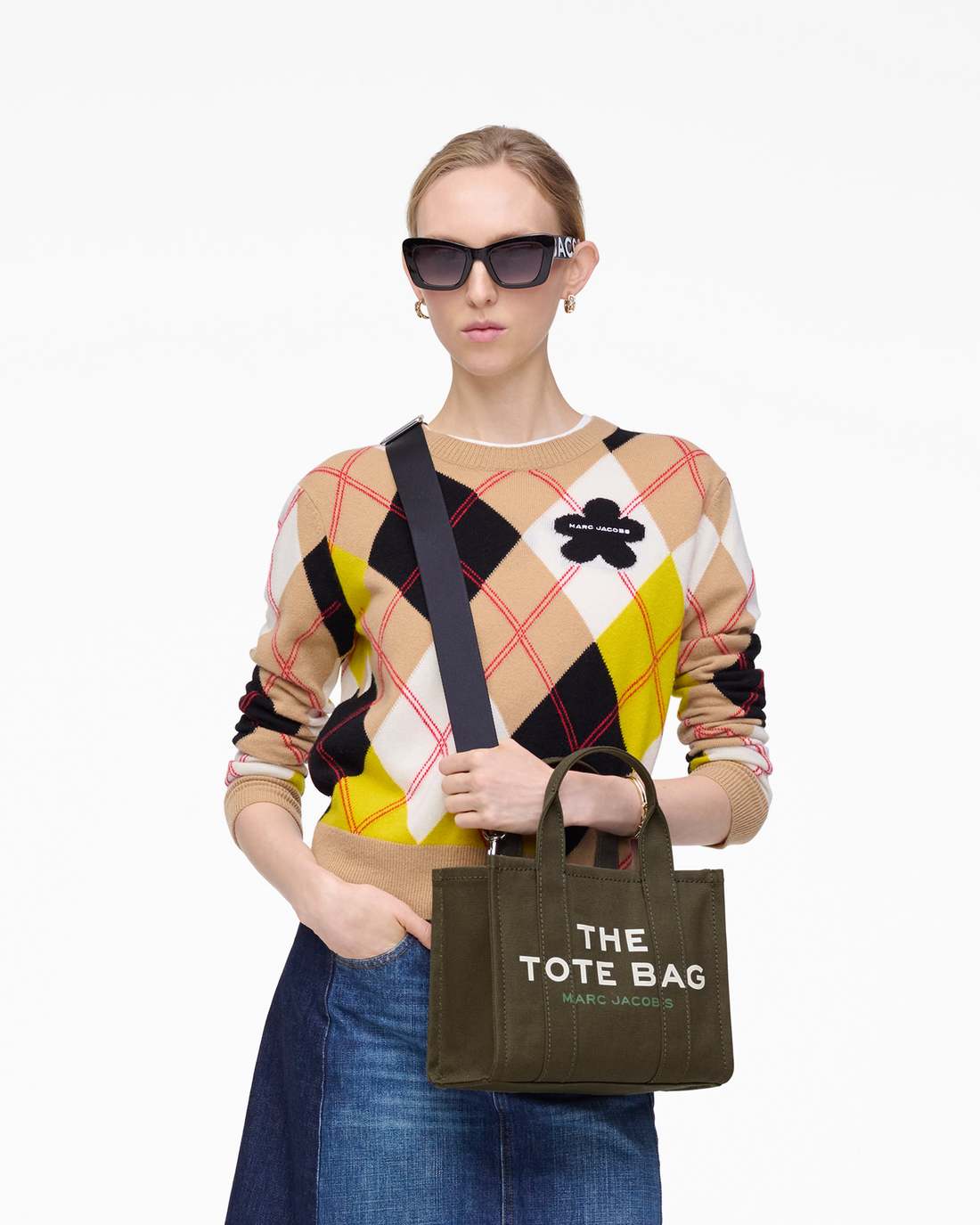 Marc Jacobs Top Pick | The Canvas Small Tote Bag Forest