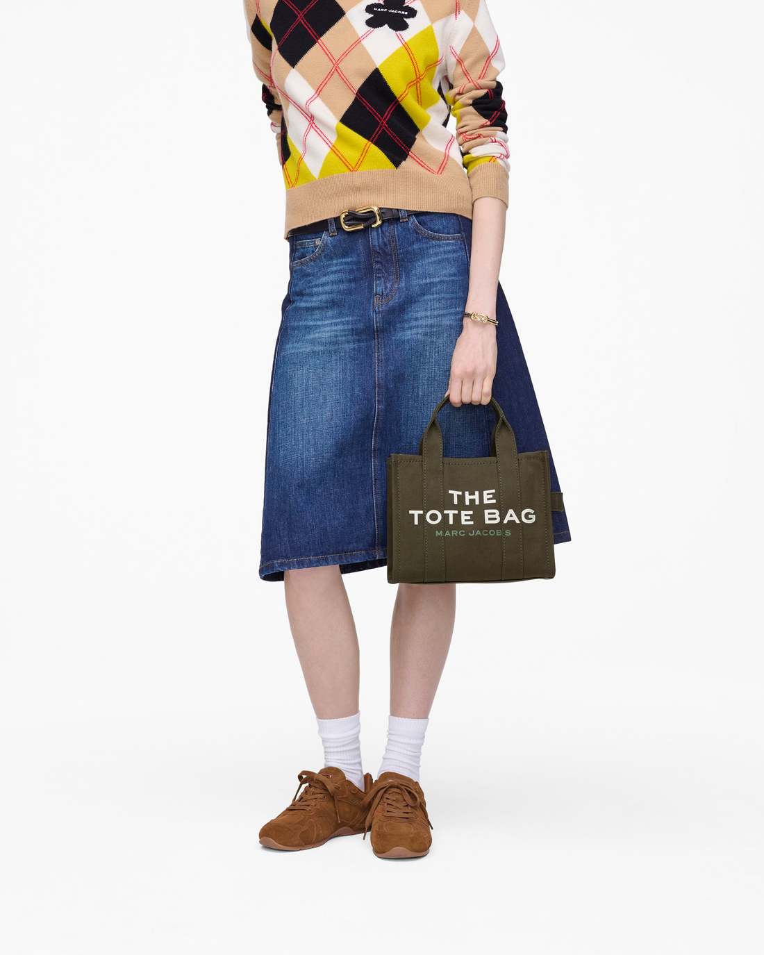 Marc Jacobs Top Pick | The Canvas Small Tote Bag Forest