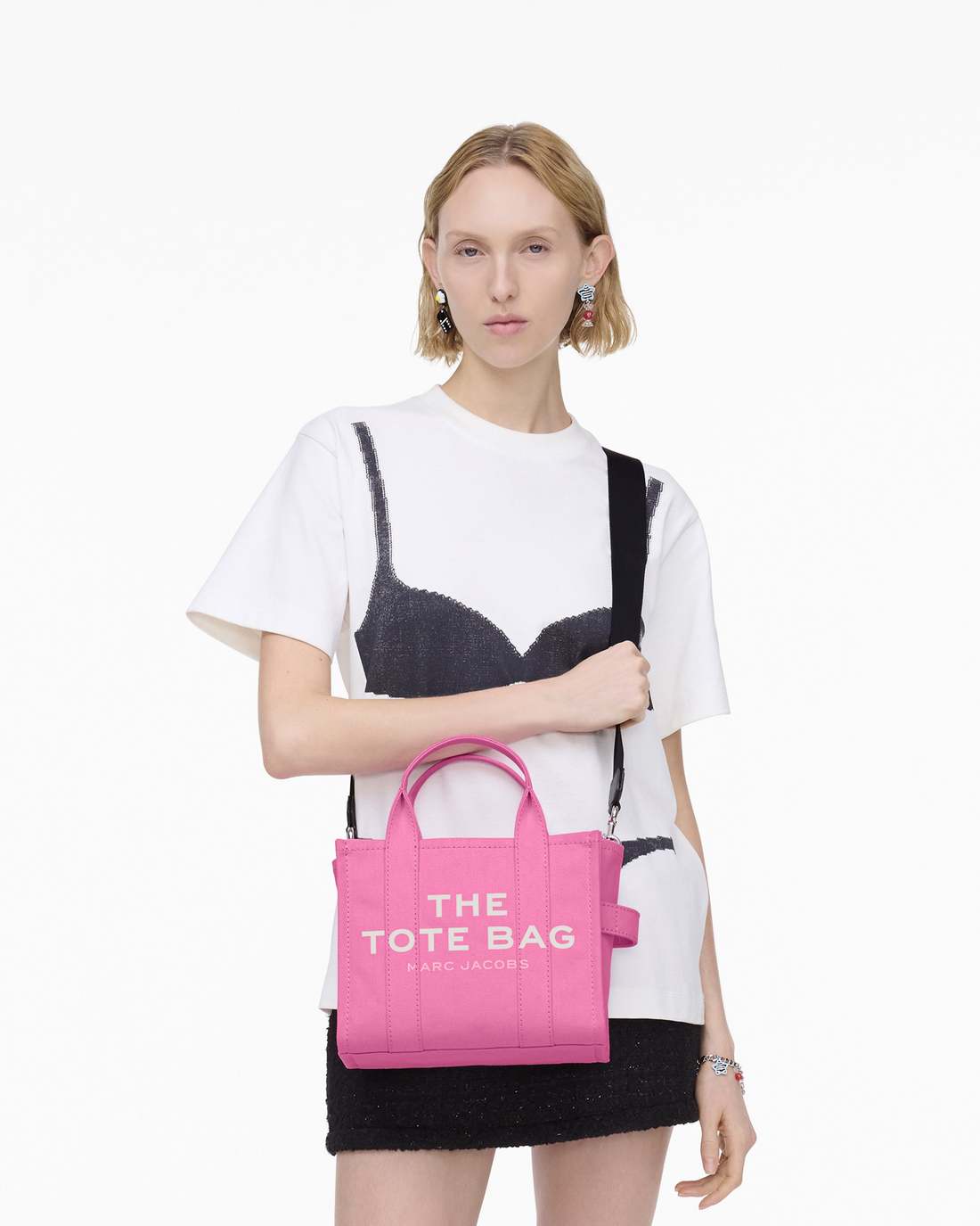 Marc Jacobs Latest | The Canvas Small Tote Bag Bow Pink