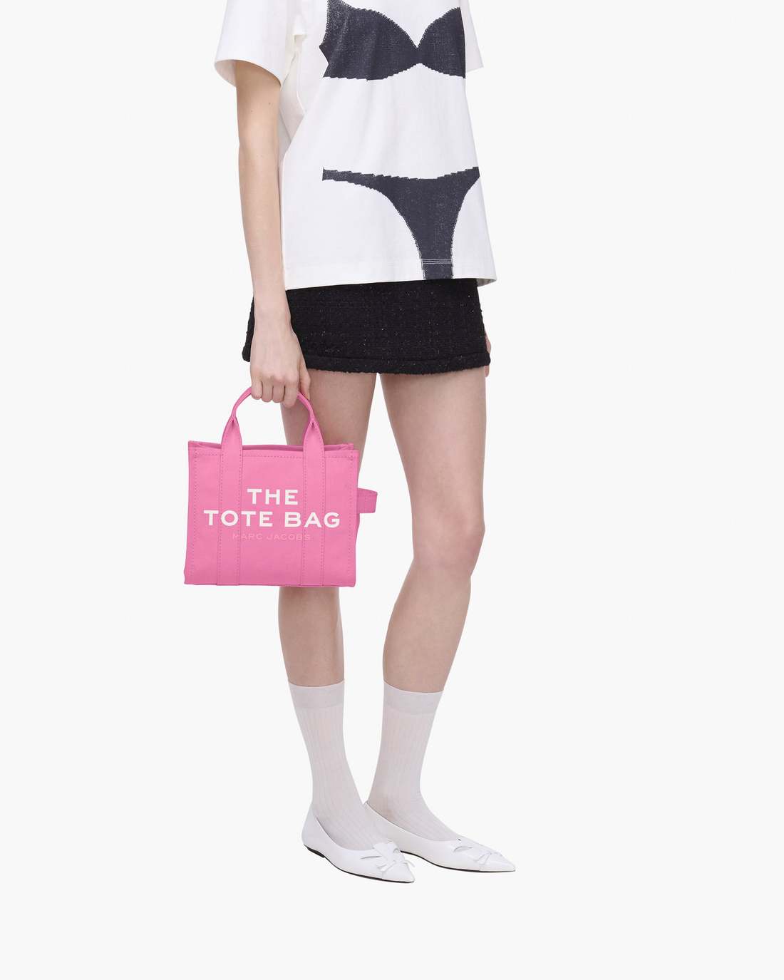 Marc Jacobs Latest | The Canvas Small Tote Bag Bow Pink
