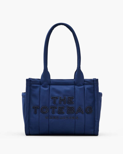 Marc Jacobs Essential | The Puffy Nylon Medium Tote Bag Blue Sea