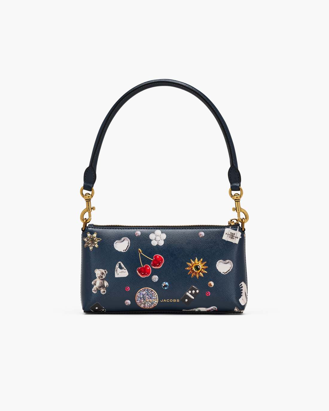 Marc Jacobs Top Pick | The Trinket Snapshot Convertible Shoulder Bag Navy Multi