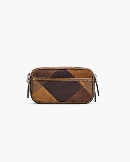 Marc Jacobs Value | The Suede Patchwork Snapshot Brown Multi