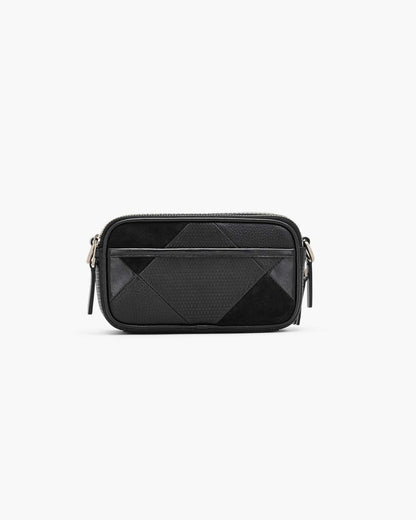Marc Jacobs Recommended | The Suede Patchwork Snapshot Black Multi