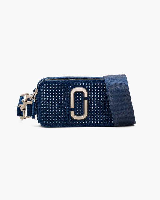 Marc Jacobs Latest | The Crystal Denim Snapshot Dark Wash Crystal