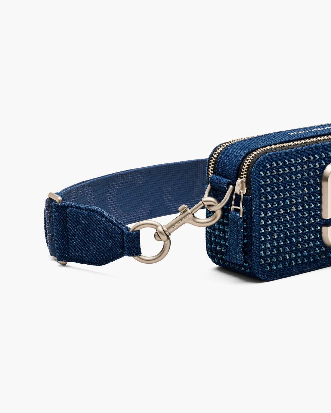 Marc Jacobs Latest | The Crystal Denim Snapshot Dark Wash Crystal