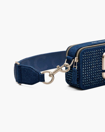 Marc Jacobs Latest | The Crystal Denim Snapshot Dark Wash Crystal
