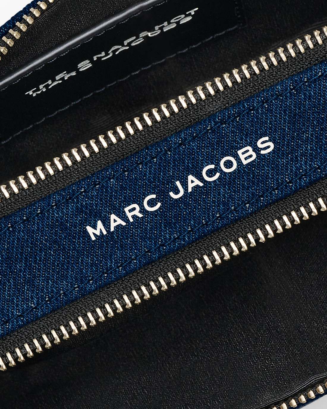 Marc Jacobs Latest | The Crystal Denim Snapshot Dark Wash Crystal