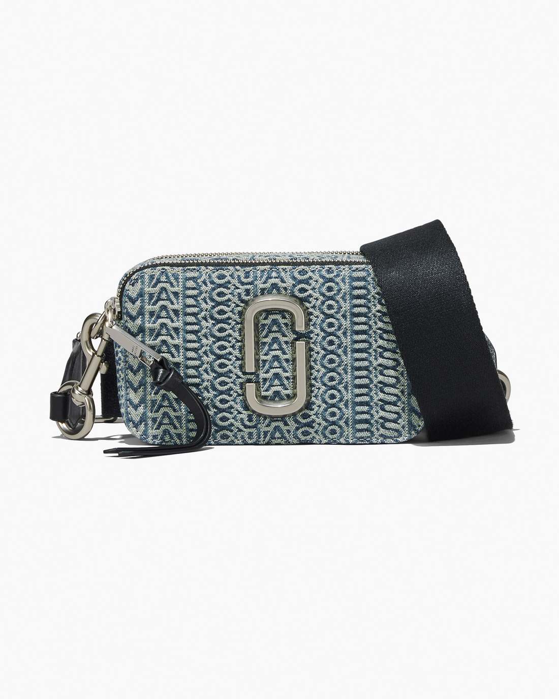 Marc Jacobs Value | The Washed Monogram Denim Snapshot Sun Faded Denim