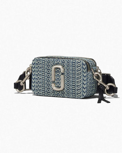 Marc Jacobs Value | The Washed Monogram Denim Snapshot Sun Faded Denim