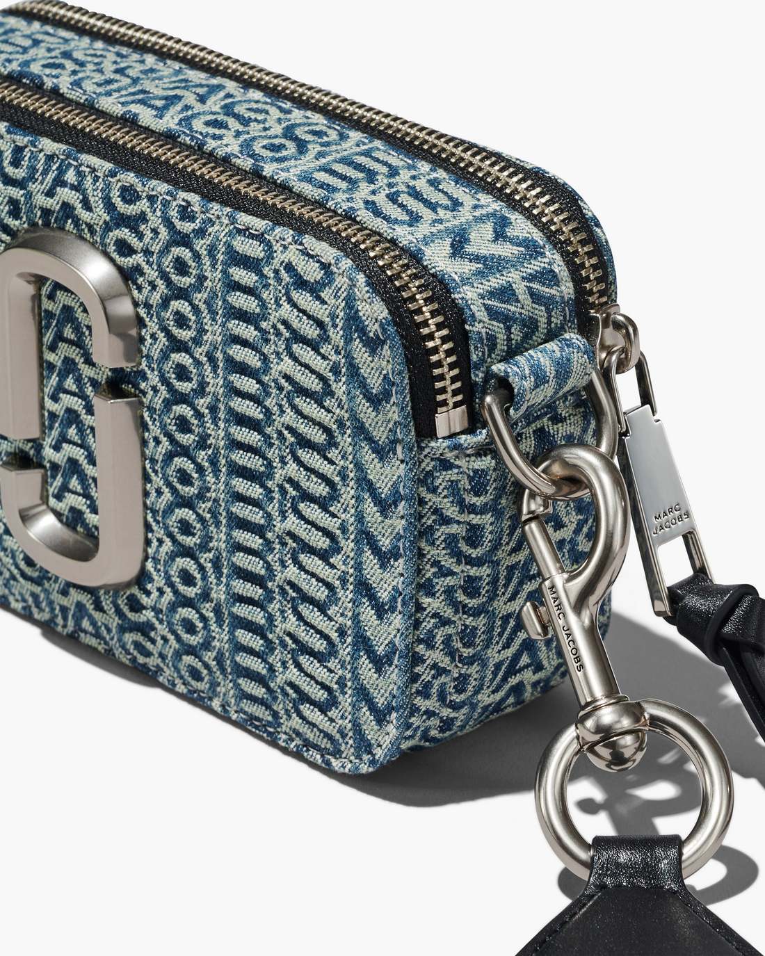 Marc Jacobs Value | The Washed Monogram Denim Snapshot Sun Faded Denim